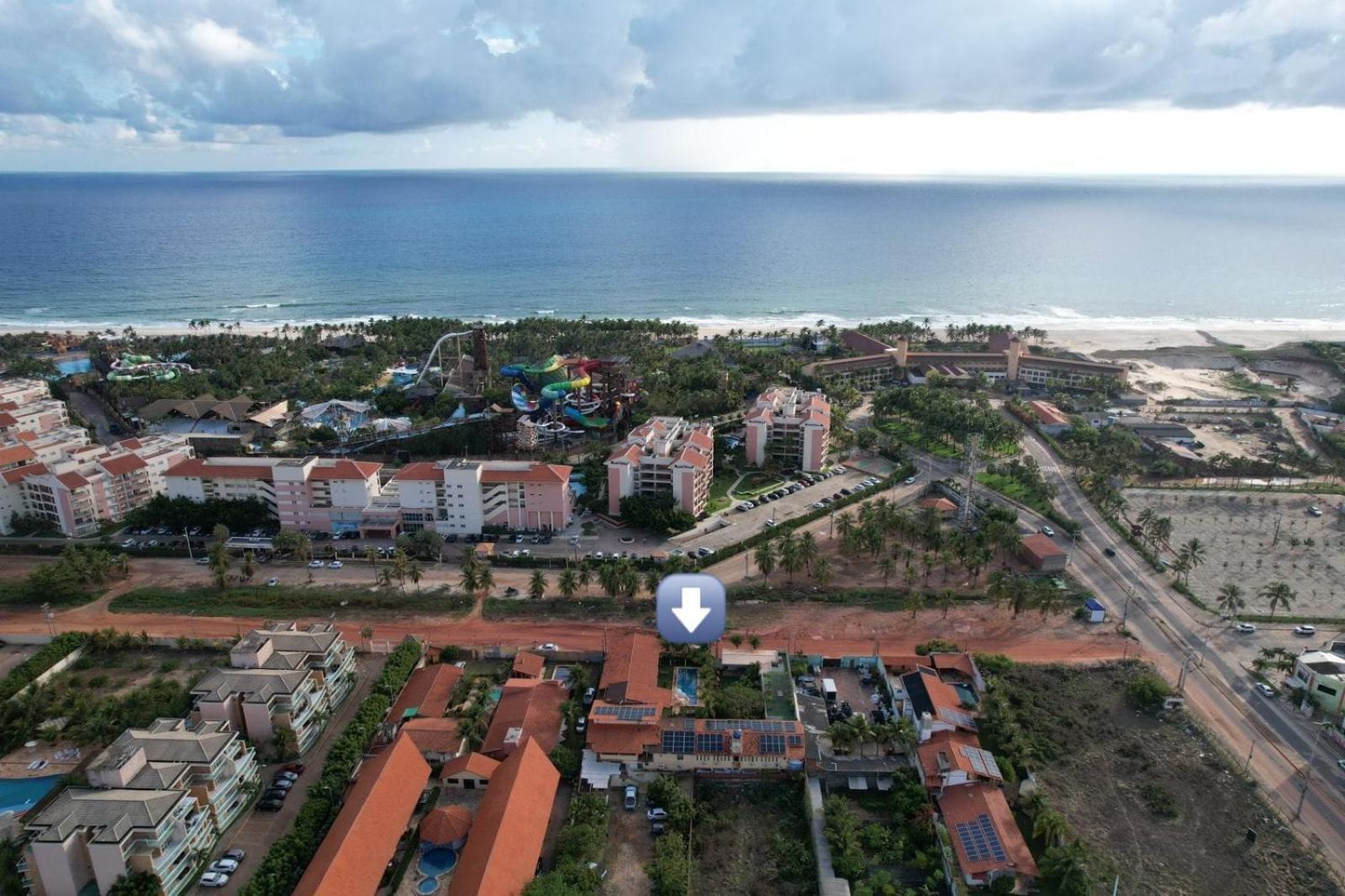 Pousada Porto Das Dunas Акирас Экстерьер фото